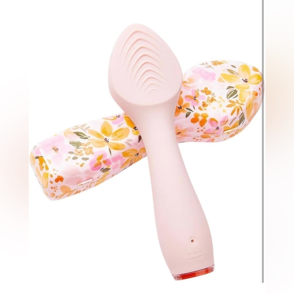 Pop Sonic NIB Spade Facial Cleansing Device Silicone Pore Cleaning Tool w/Case - Picture 4 of 8